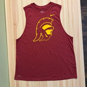 USC Trojans Women’s Nike Dri-Fit tank, size L